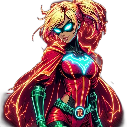 comic book art, concept art, cartoon, fantasy art transparent PNG cut-out