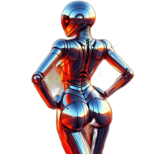 robot, dress, furniture, concept art transparent PNG cut-out