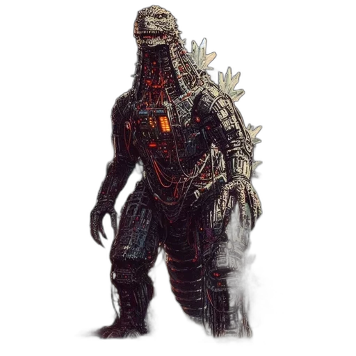 creature, robot, dragon, animal transparent PNG cut-out