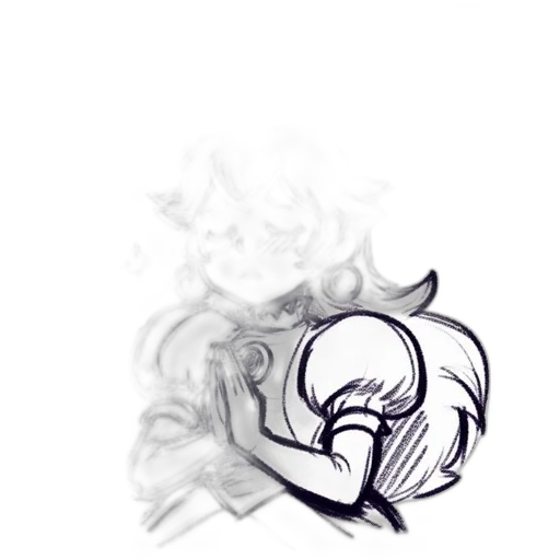 mask, hair, face, creature transparent PNG cut-out