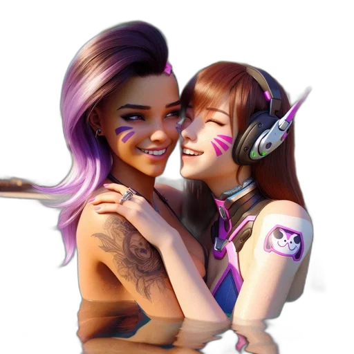 concept art, fantasy art, photorealistic, pixel art transparent PNG cut-out
