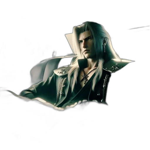 jacket, weapon, dragon, face transparent PNG cut-out