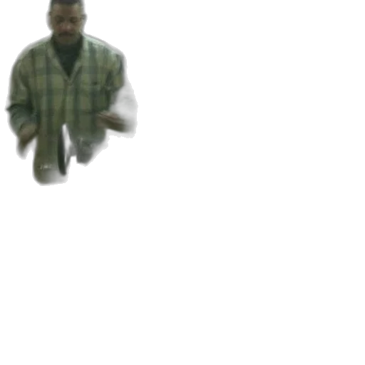 jacket, staff, creature, robot transparent PNG cut-out