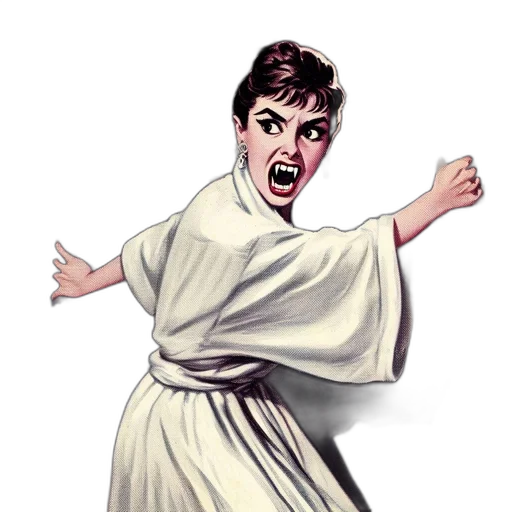 dress, comic book art, concept art, pixel art transparent PNG cut-out