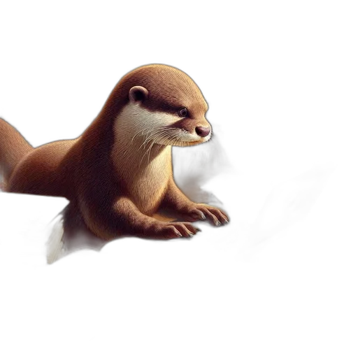 animal, creature, concept art, photorealistic transparent PNG cut-out