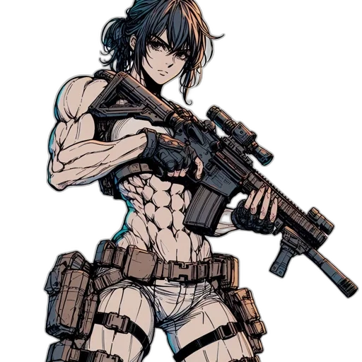 weapon, concept art, pixel art, cyberpunk transparent PNG cut-out