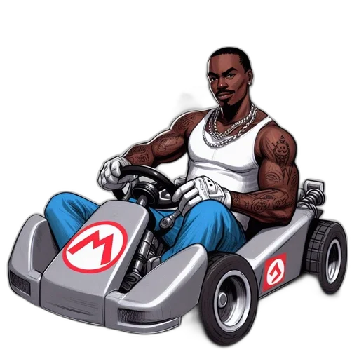 car, concept art, comic book art, cartoon transparent PNG cut-out