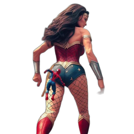 comic book art, concept art, fantasy art, 3d render transparent PNG cut-out