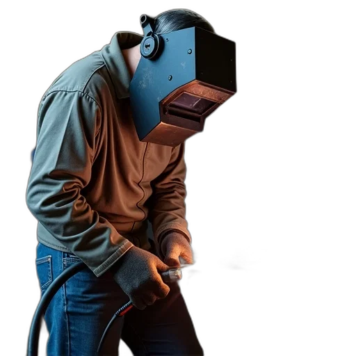 robot, mask, staff, hat transparent PNG cut-out
