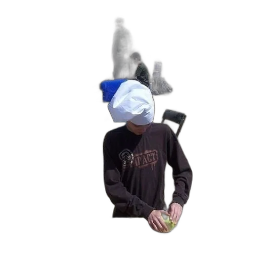 mask, staff, hat, umbrella transparent PNG cut-out