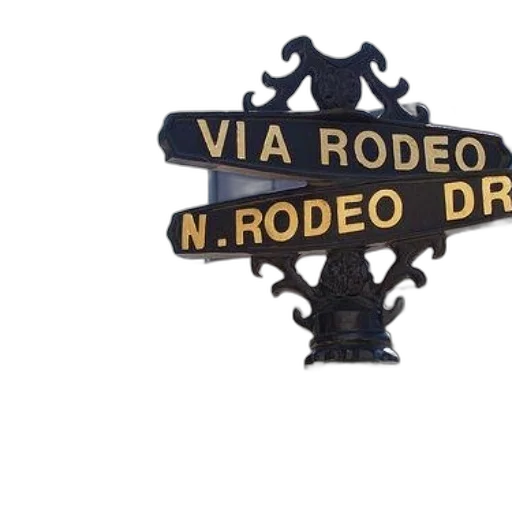 jewelry, 3d render, street, sign transparent PNG cut-out