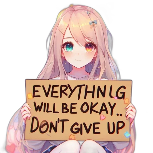 pixel art, anime, vaporwave, animated transparent PNG cut-out