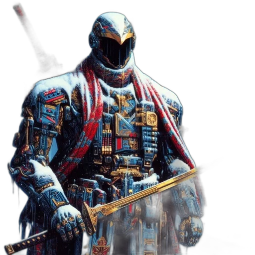 sword, weapon, mask, robot transparent PNG cut-out