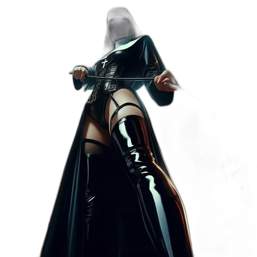 sword, dress, staff, weapon transparent PNG cut-out