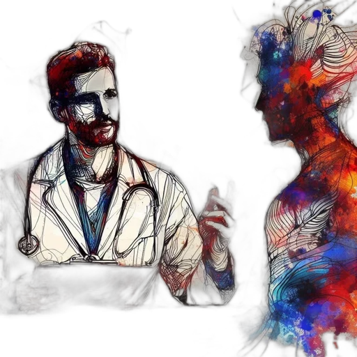 concept art, watercolor, comic book art, fantasy art transparent PNG cut-out