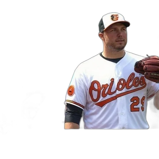 photorealistic, baseball, player, orioles transparent PNG cut-out