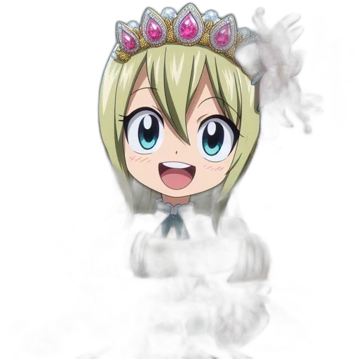 crown, staff, dress, flower transparent PNG cut-out