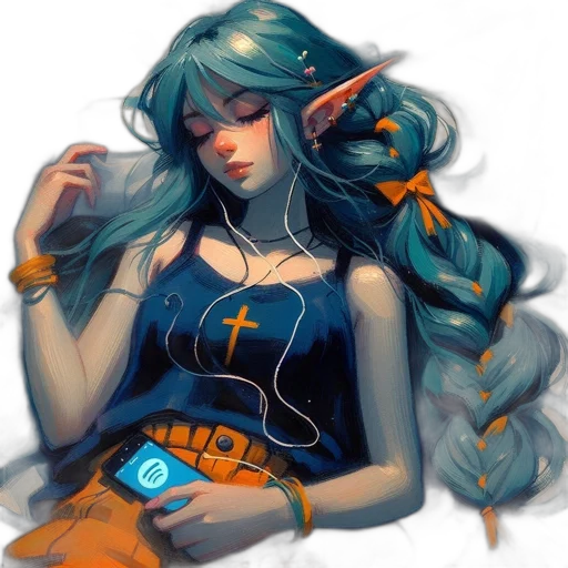 jewelry, fantasy art, pixel art, cyberpunk transparent PNG cut-out