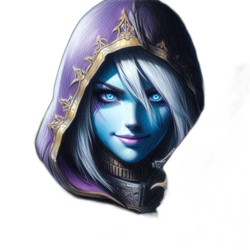 face, mask, staff, crown transparent PNG cut-out