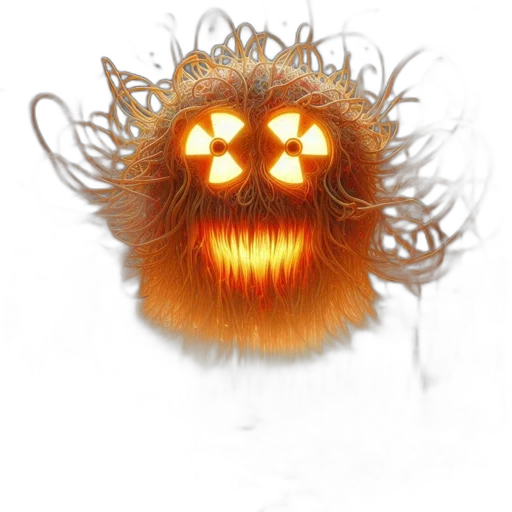 mask, creature, hair, crown transparent PNG cut-out