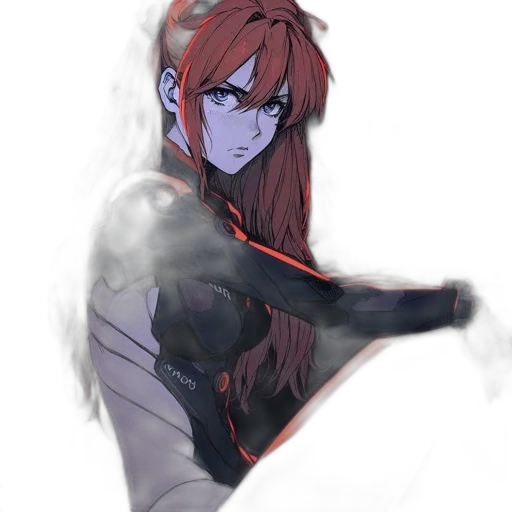 mask, jacket, weapon, creature transparent PNG cut-out