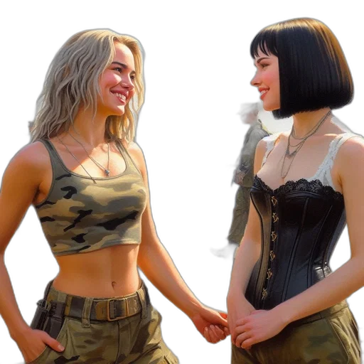 dress, jacket, concept art, oil painting transparent PNG cut-out
