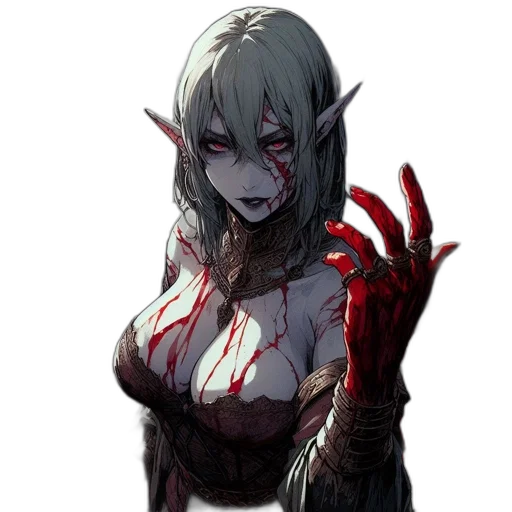 creature, staff, mask, face transparent PNG cut-out