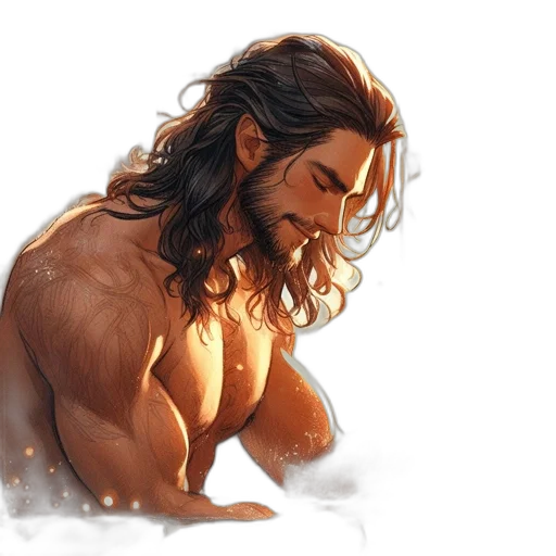 fantasy art, concept art, watercolor, comic book art transparent PNG cut-out