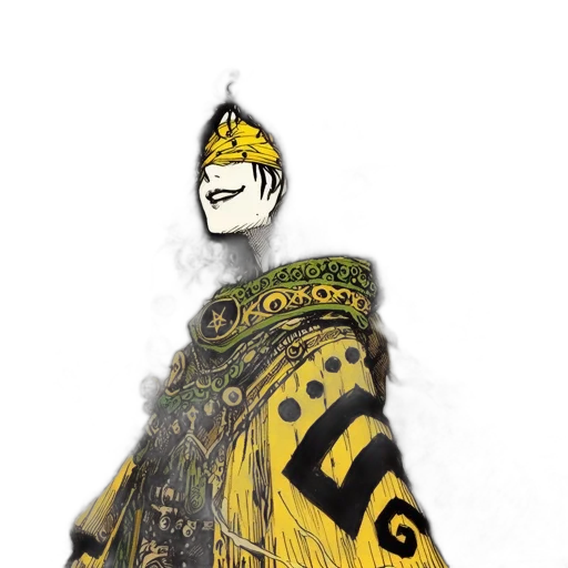mask, crown, robot, jacket transparent PNG cut-out
