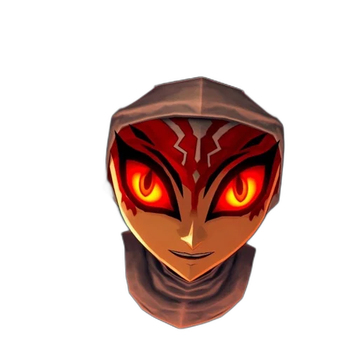 mask, face, creature, weapon transparent PNG cut-out