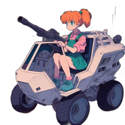 weapon, robot, car, dress transparent PNG cut-out