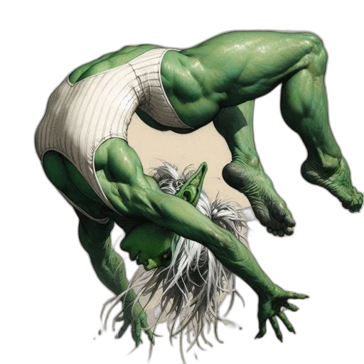 creature, hair, dragon, animal transparent PNG cut-out