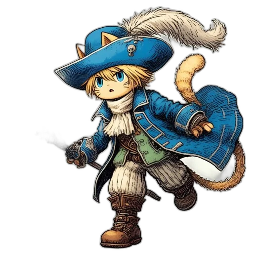 staff, hat, weapon, concept art transparent PNG cut-out