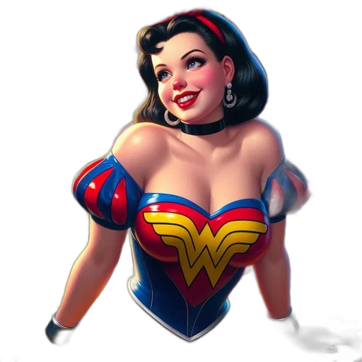 dress, comic book art, concept art, 3d render transparent PNG cut-out
