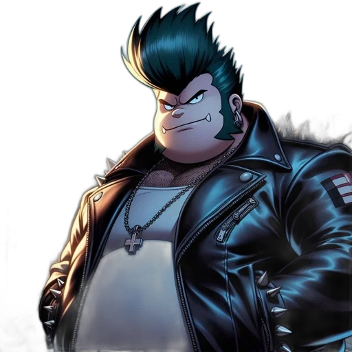 jacket, concept art, comic book art, cartoon transparent PNG cut-out