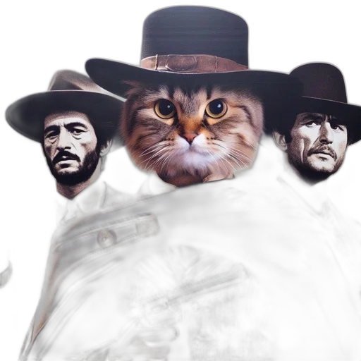 hat, animal, concept art, photorealistic transparent PNG cut-out