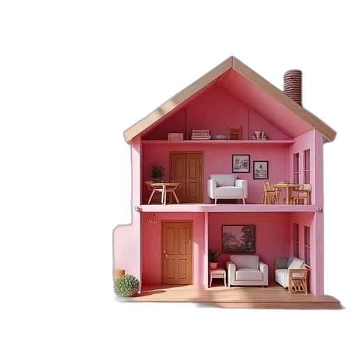 furniture, building, 3d render, concept art transparent PNG cut-out