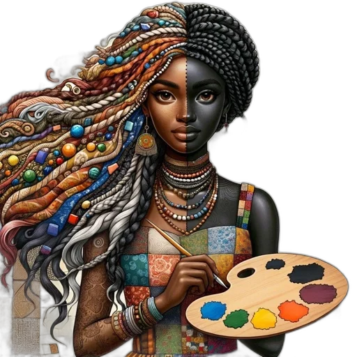 jewelry, crown, face, fantasy art transparent PNG cut-out