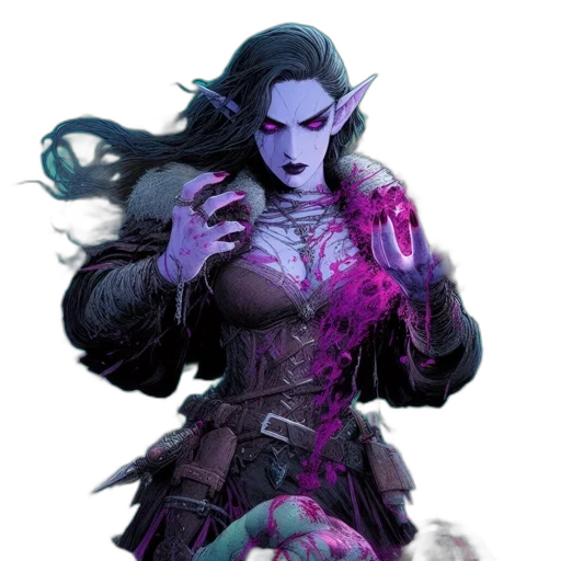 creature, dragon, mask, staff transparent PNG cut-out