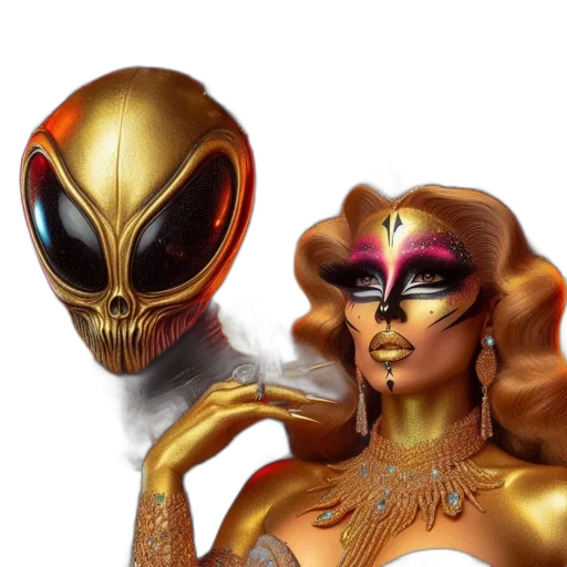 mask, jewelry, concept art, comic book art transparent PNG cut-out