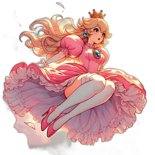 crown, dress, concept art, fantasy art transparent PNG cut-out