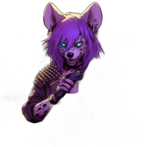 staff, animal, creature, hair transparent PNG cut-out