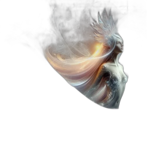 mask, dragon, face, hair transparent PNG cut-out