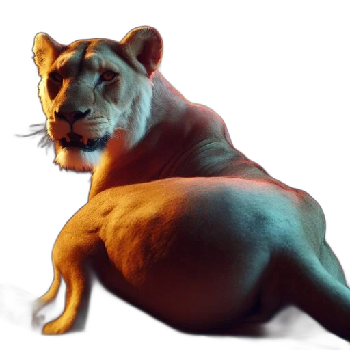 animal, creature, crown, concept art transparent PNG cut-out