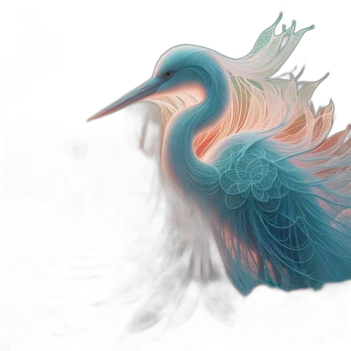 dragon, animal, creature, hair transparent PNG cut-out