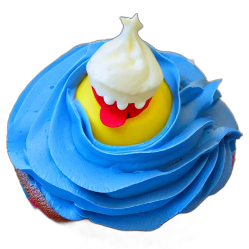 hat, crown, food, 3d render transparent PNG cut-out