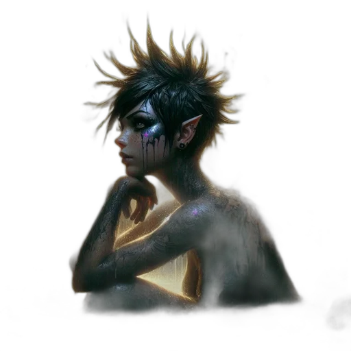 mask, creature, face, concept art transparent PNG cut-out
