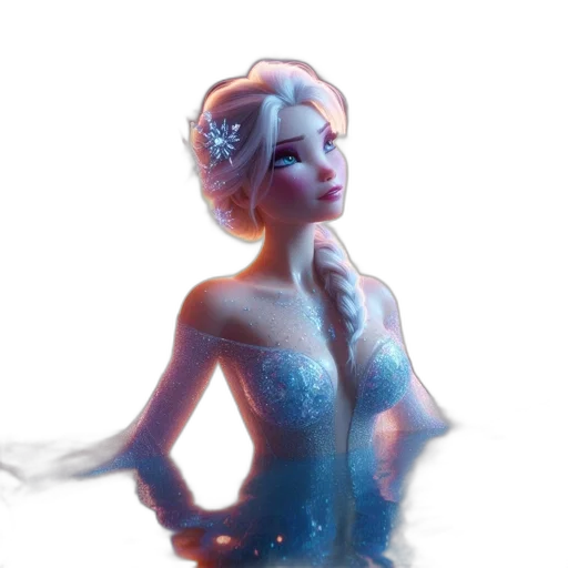 dress, crown, concept art, fantasy art transparent PNG cut-out