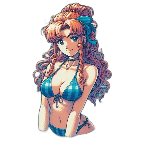 dress, jewelry, crown, anime transparent PNG cut-out
