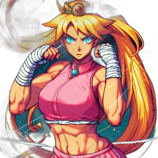 staff, pixel art, anime, comic book art transparent PNG cut-out